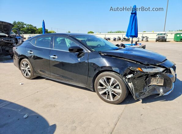 1N4AA6AV3KC375533 2019 NISSAN MAXIMA Black წინა მარჯვენა