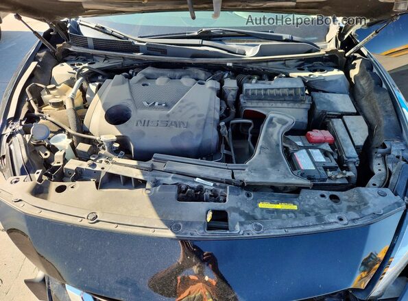 1N4AA6AV3KC375533 2019 NISSAN MAXIMA Black უკანა სალონის ხედი