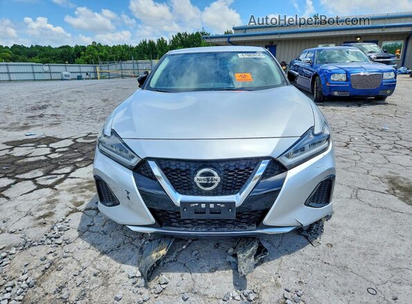 1N4AA6AV3KC376200 2019 NISSAN MAXIMA Серебряный Вид спереди