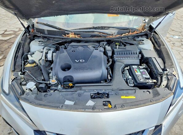 1N4AA6AV3KC376200 2019 NISSAN MAXIMA Серебряный Вид задней части салона