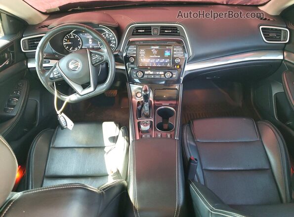 1N4AA6AV5KC364159 2019 NISSAN MAXIMA Silver წინა პანელის ხედი