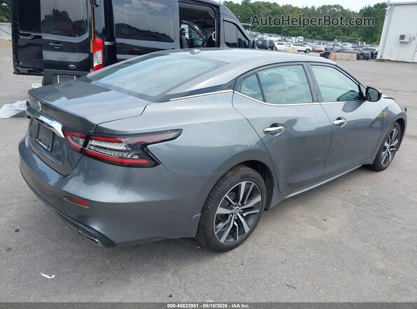 1N4AA6AV5KC365716 2019 NISSAN MAXIMA Gray Trasero derecho