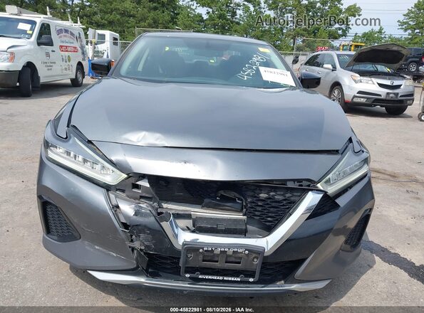1N4AA6AV5KC365716 2019 NISSAN MAXIMA Gray Vista frontal
