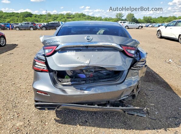 1N4AA6AV5KC370057 2019 NISSAN MAXIMA Gray უკანა ხედი