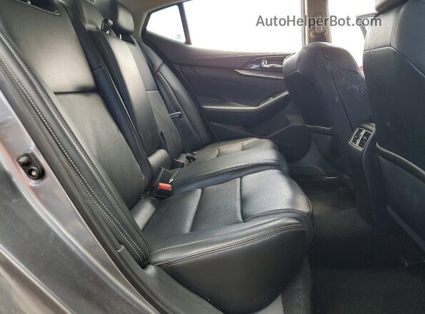 1N4AA6AV5KC370057 2019 NISSAN MAXIMA Gray უკანა სავარძლების ხედი