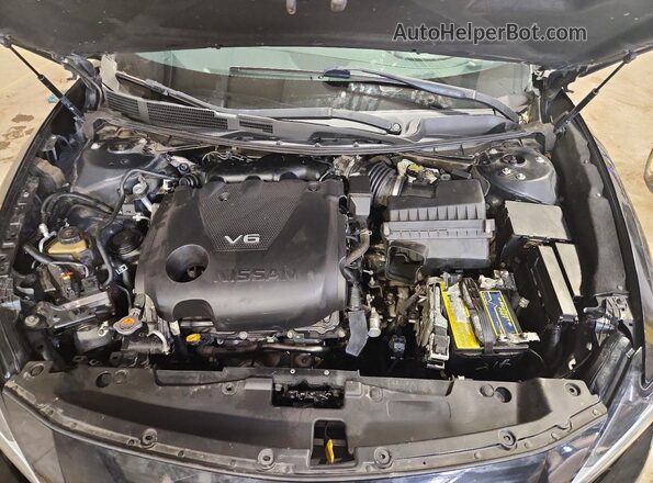 1N4AA6AV6KC363196 2019 NISSAN MAXIMA Black უკანა სალონის ხედი