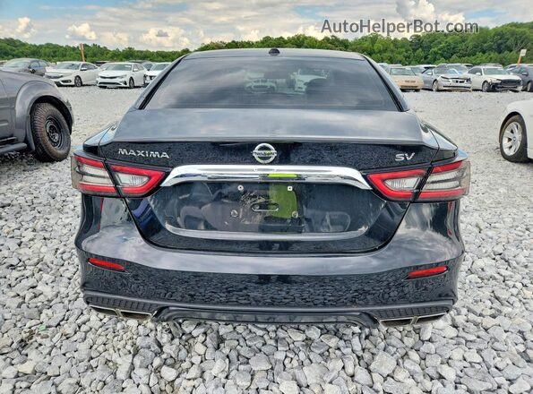 1N4AA6AV6KC365319 2019 NISSAN MAXIMA Black Вид ззаду