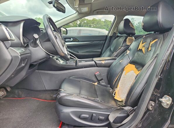 1N4AA6AV6KC365319 2019 NISSAN MAXIMA Black Вид салону спереду
