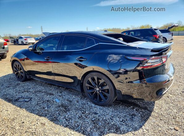 1N4AA6AV6KC376157 2019 NISSAN MAXIMA Black უკანა მარცხენა