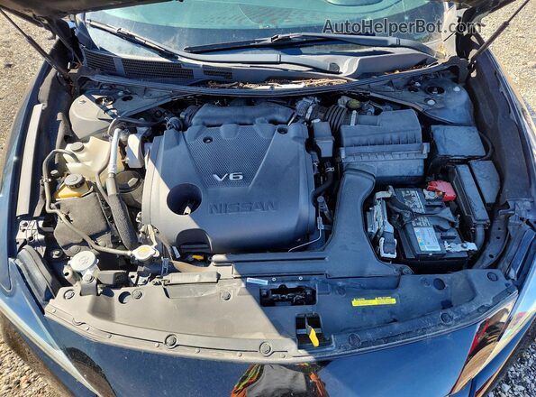 1N4AA6AV6KC376157 2019 NISSAN MAXIMA Black უკანა სალონის ხედი