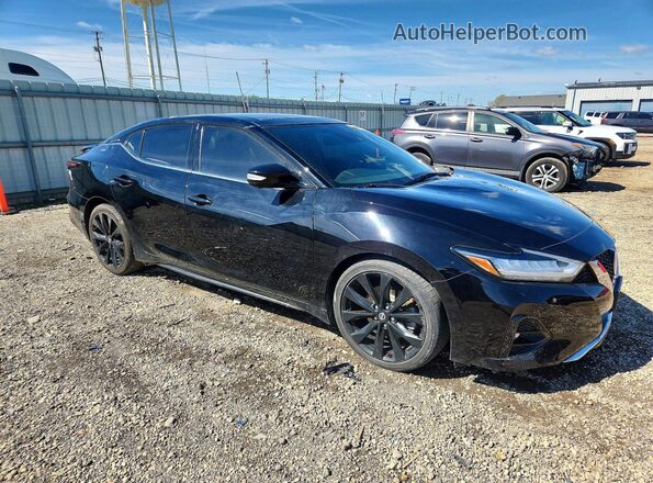 1N4AA6AV6KC376157 2019 NISSAN MAXIMA Black წინა მარჯვენა