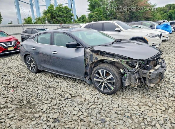 1N4AA6AV6KC377731 2019 NISSAN MAXIMA Gray Передня права чверть