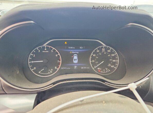 1N4AA6AV6KC377731 2019 NISSAN MAXIMA Gray Вид щитка приладів