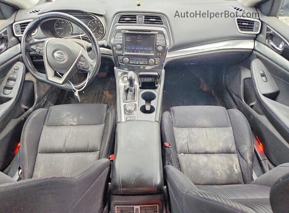 1N4AA6AV6KC377731 2019 NISSAN MAXIMA Gray Вид панелі приладів
