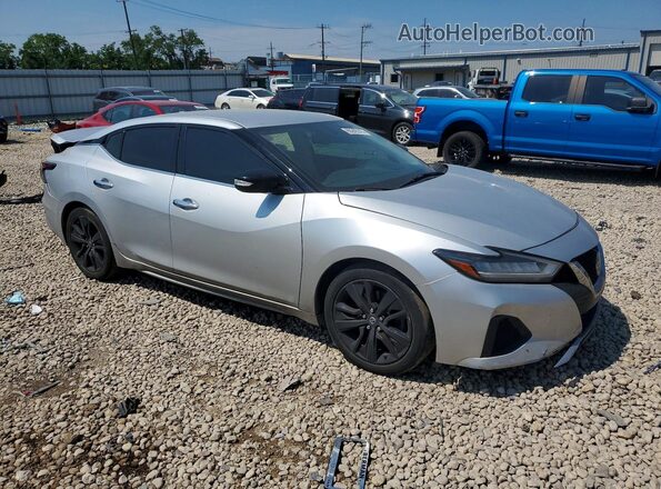 1N4AA6AV8KC361594 2019 NISSAN MAXIMA Silver Передня права чверть