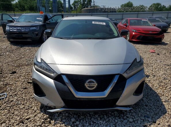 1N4AA6AV8KC361594 2019 NISSAN MAXIMA Silver Вид спереду