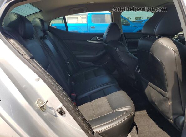 1N4AA6AV8KC361594 2019 NISSAN MAXIMA Silver Вид задніх сидінь