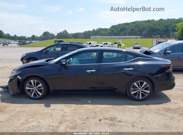 1N4AA6AV8KC366357 2019 NISSAN MAXIMA Black სალონის 360-გრადუსიანი ხედი