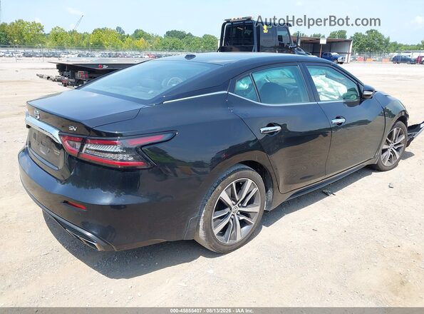 1N4AA6AV8KC366357 2019 NISSAN MAXIMA Black უკანა მარჯვენა