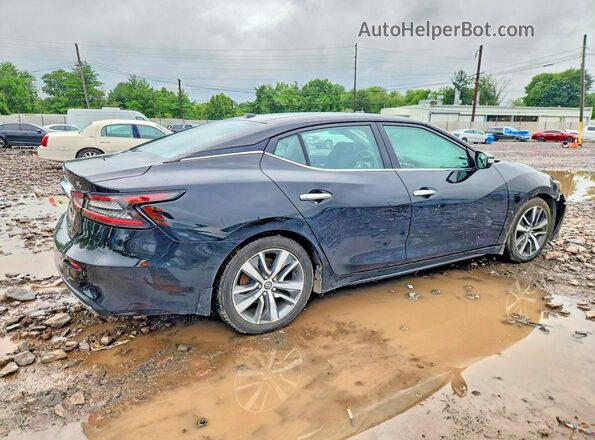 1N4AA6AV8KC377858 2019 NISSAN MAXIMA Черный Задняя правая четверть