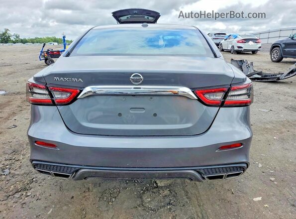 1N4AA6AV8KC381893 2019 NISSAN MAXIMA Gray უკანა ხედი