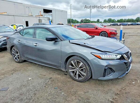 1N4AA6AV8KC381893 2019 NISSAN MAXIMA Gray წინა მარჯვენა