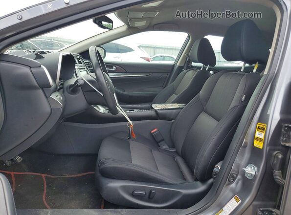 1N4AA6AV8KC381893 2019 NISSAN MAXIMA Gray წინა სალონის ხედი