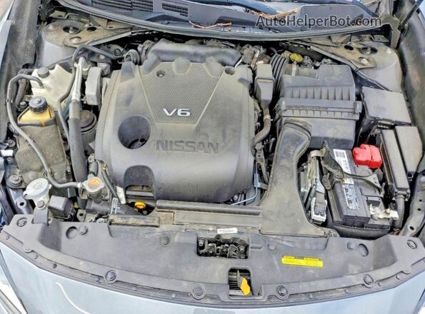 1N4AA6AV8KC381893 2019 NISSAN MAXIMA Gray უკანა სალონის ხედი