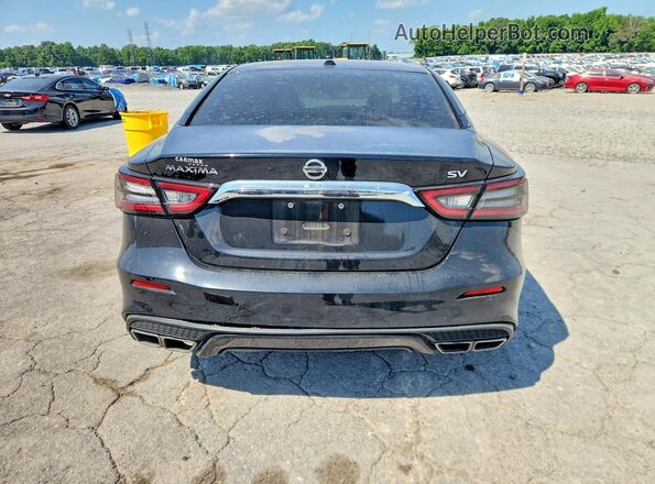 1N4AA6AV9KC366366 2019 NISSAN MAXIMA Черный Вид сзади