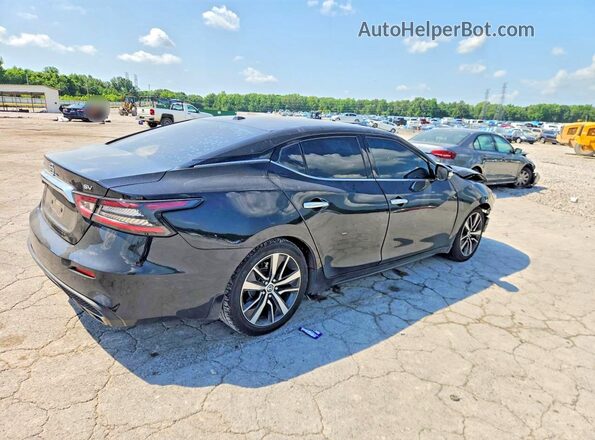 1N4AA6AV9KC366366 2019 NISSAN MAXIMA Черный Задняя правая четверть