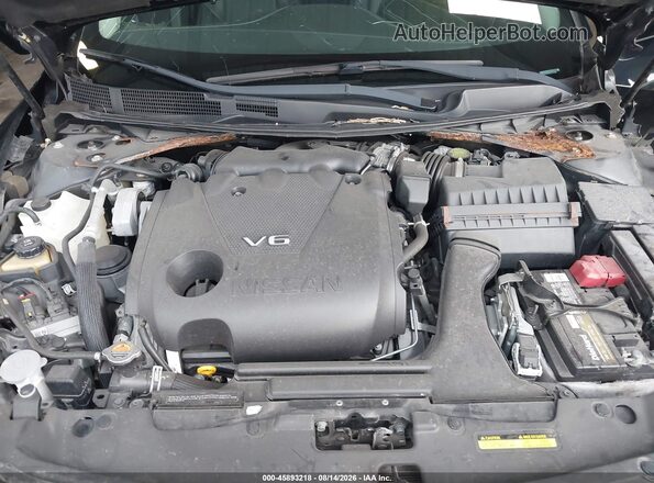 1N4AA6AVXKC370829 2019 NISSAN MAXIMA Black Rear view