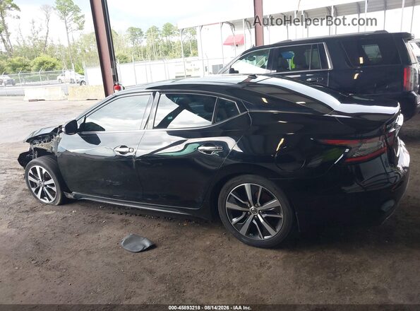 1N4AA6AVXKC370829 2019 NISSAN MAXIMA Black 360 interior view