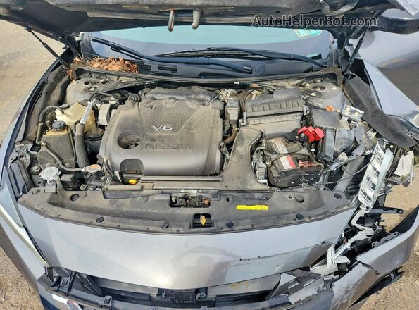 1N4AA6BV2LC385115 2020 NISSAN MAXIMA Серый Вид задней части салона
