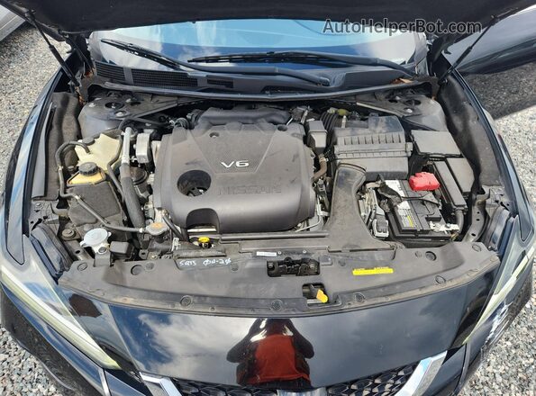 1N4AA6BV3LC382885 2020 NISSAN MAXIMA Black Vista interior trasera