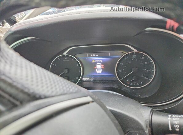 1N4AA6CV0LC361796 2020 NISSAN MAXIMA Black Вид щитка приладів