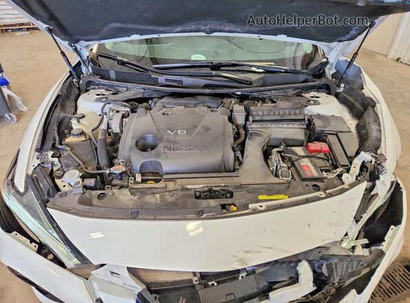 1N4AA6CV0MC502920 2021 NISSAN MAXIMA White Սալոնի հետևի տեսք