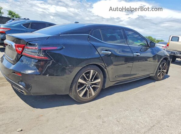 1N4AA6CV0MC511777 2021 NISSAN MAXIMA Черный Задняя правая четверть