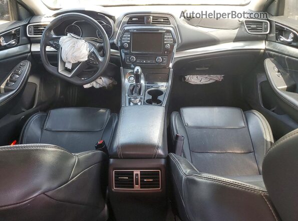 1N4AA6CV0MC511777 2021 NISSAN MAXIMA Черный Вид панели приборов