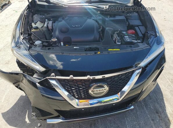 1N4AA6CV0MC511777 2021 NISSAN MAXIMA Черный Вид задней части салона