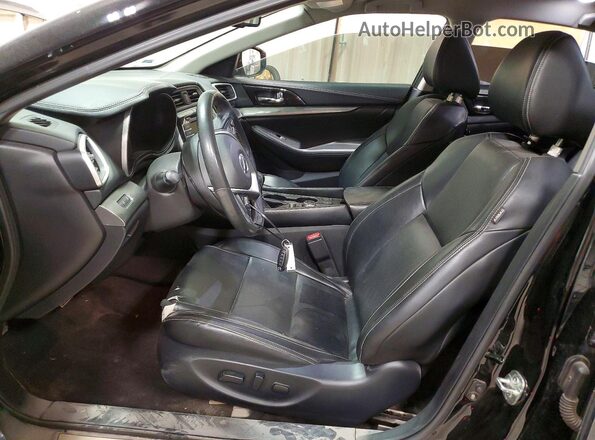 1N4AA6CV3LC368998 2020 NISSAN MAXIMA Black წინა სალონის ხედი