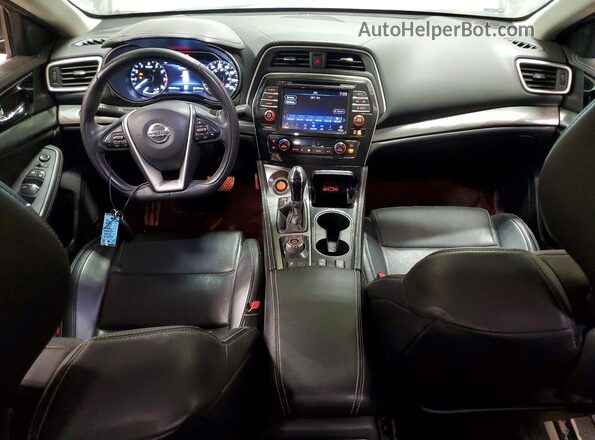1N4AA6CV3LC368998 2020 NISSAN MAXIMA Black წინა პანელის ხედი