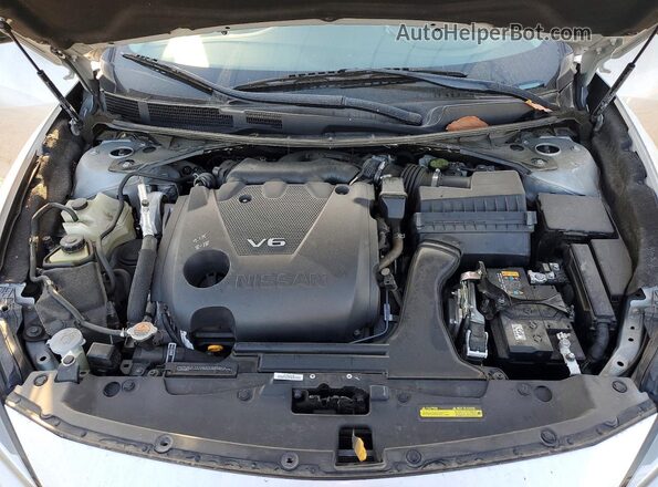 1N4AA6CV4MC512222 2021 NISSAN MAXIMA Silver Вид задньої частини салону