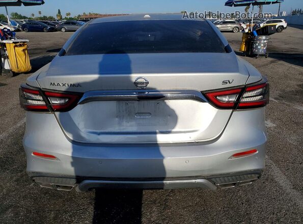 1N4AA6CV4MC512222 2021 NISSAN MAXIMA Silver Вид ззаду