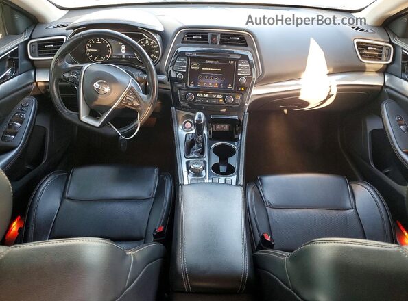 1N4AA6CV4MC512222 2021 NISSAN MAXIMA Silver Вид панелі приладів