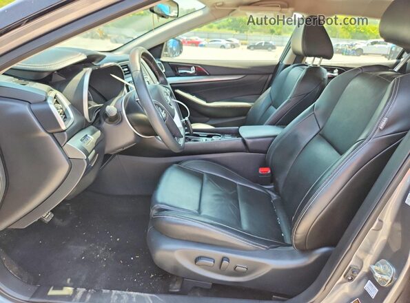 1N4AA6CV4NC508883 2022 NISSAN MAXIMA Gray Вид салону спереду