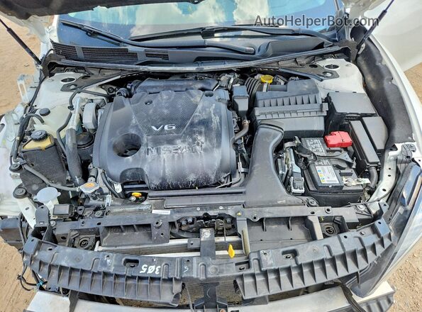 1N4AA6CV4PC501371 2023 NISSAN MAXIMA White Widok wnętrza z tyłu