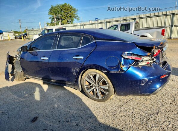 1N4AA6CV5LC372728 2020 NISSAN MAXIMA Синий Задняя левая четверть