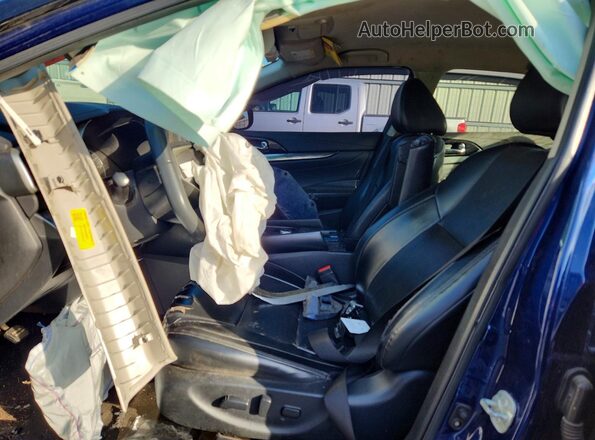 1N4AA6CV5LC372728 2020 NISSAN MAXIMA Синий Вид салона спереди