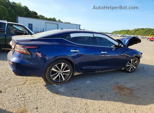 1N4AA6CV5LC372728 2020 NISSAN MAXIMA Синий Задняя правая четверть