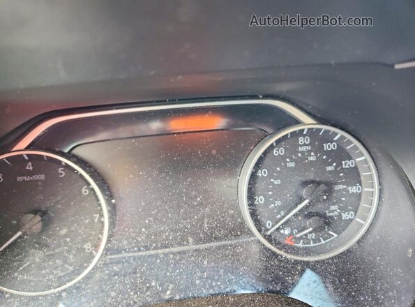 1N4AA6CV5LC372728 2020 NISSAN MAXIMA Синий Вид щитка приборов